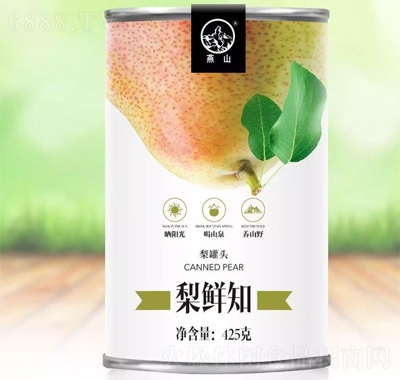 燕山香酥梨罐頭425G