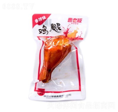 曹老板90g大雞腿香辣味肉類熟食網(wǎng)紅雞肉小零食休閑辦公室零食