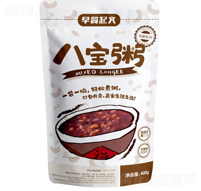 早餐起義八寶粥袋裝方便速食辦公室食品