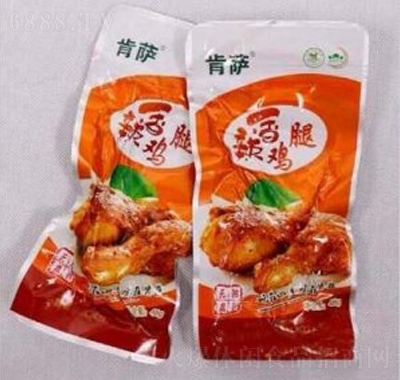 肯薩清真香辣雞腿48gx100袋小賣(mài)部食品批發(fā)代理