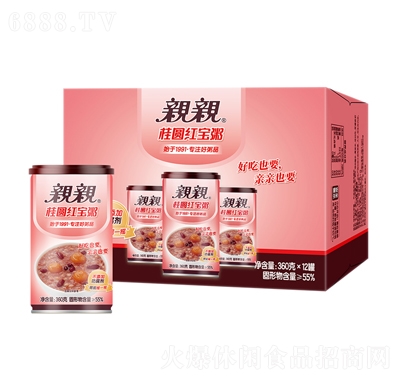 親親桂圓紅寶粥方便食品