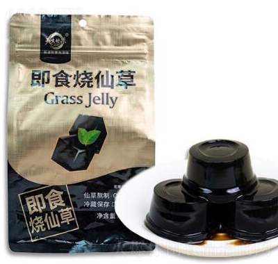 天生好果即食燒仙草500g小杯裝果凍布丁500g袋裝